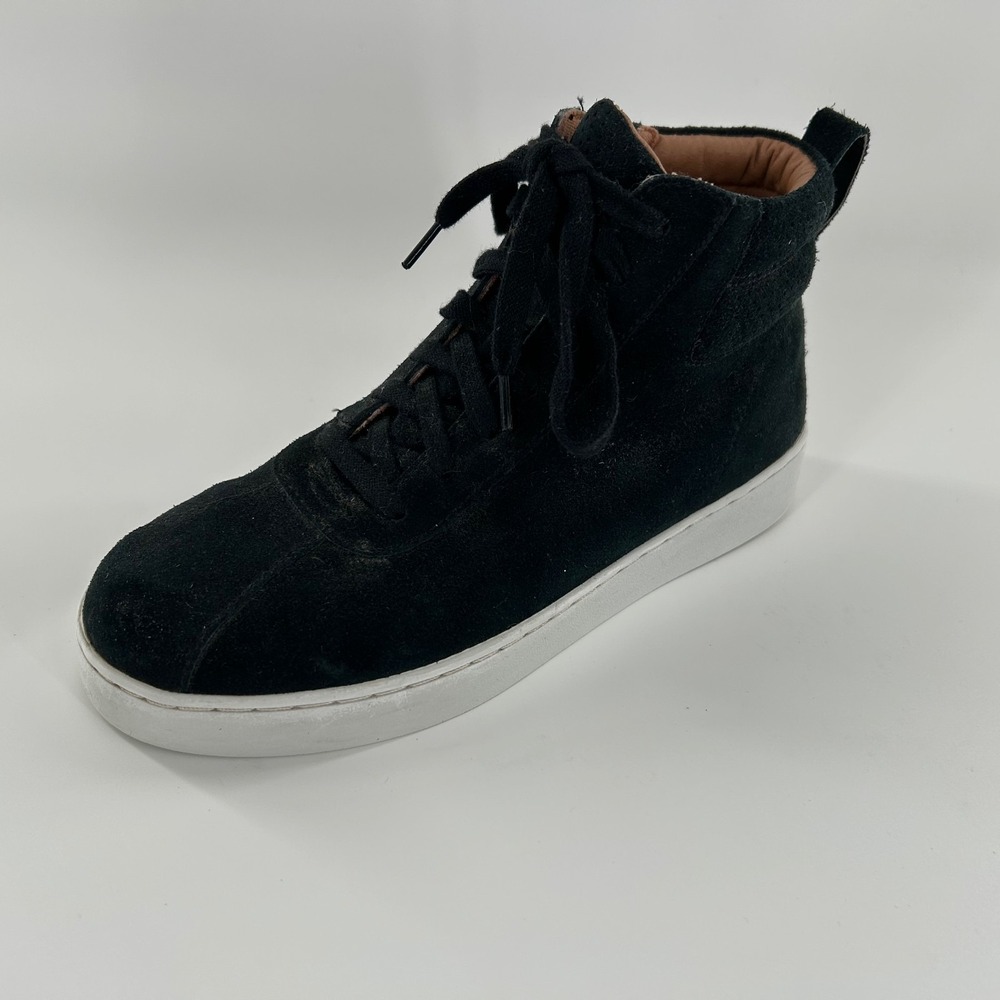 Vionic W Black Suede Leather Jennings‎ Lace up Sneaker US 6 Ankle Bootie EU 37 - Picture 13 of 16